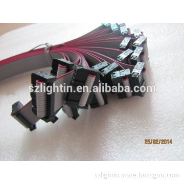 flat hdmi cable wire for LED display 16 Pin Flat Ribbon Cable for Signal Transmission connected into led display module